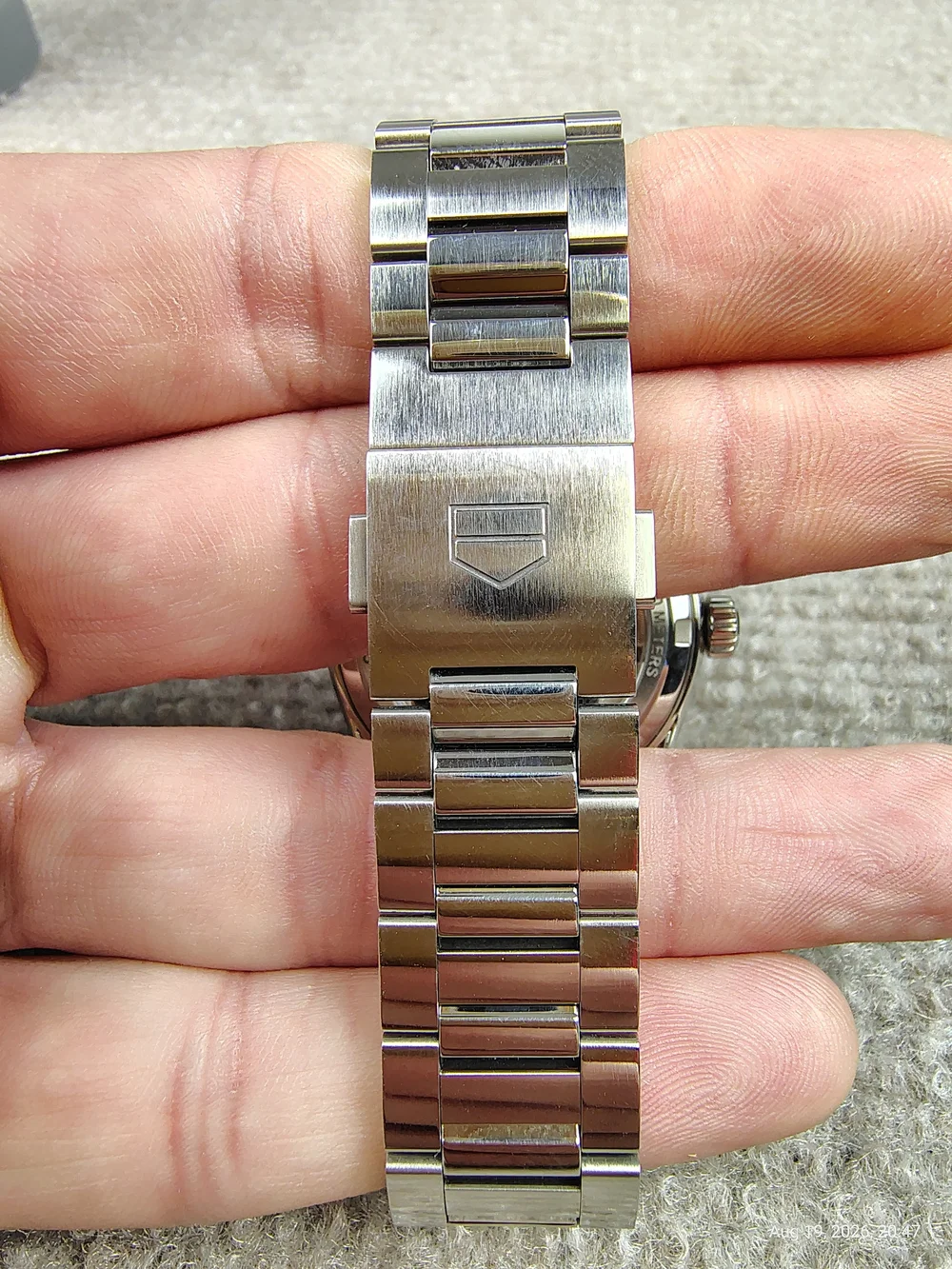 Ladies TAG Heuer Carrera Date Automatic 36mm, Pink Calibre 7 Ref. WBN2313.BA0001